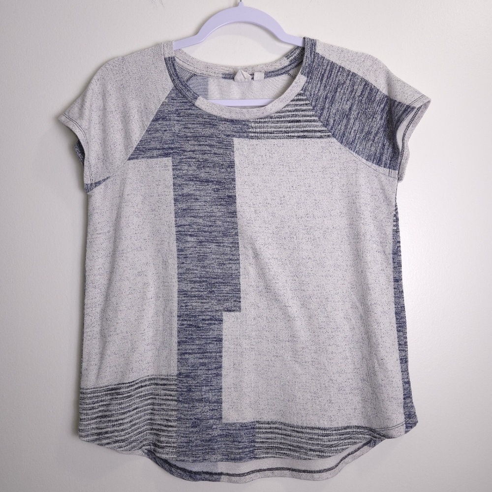 Gap Gray Blue Multi Patterns Basic Casual Shorts … - image 1